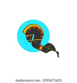 The logo of the Lumping horse comes from Indonesia