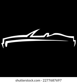 logo luxury car vector svg, for bussines logo, name card logo design. editable size and color eps file svg
