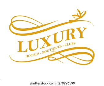Logo Luxury Hotels Boutiques Clubs Golden