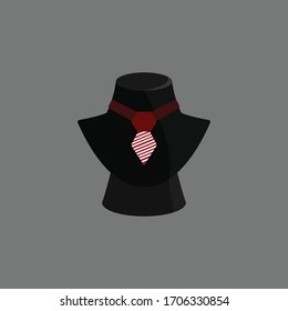 Un logo de corbata de lujo 