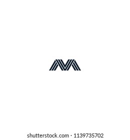 Logo m abstract