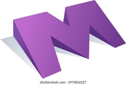 
Logo in M ​​format for architecture or engineering