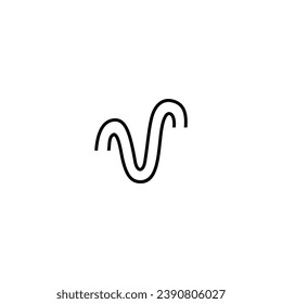 Logo m initial m abstract for your business identity