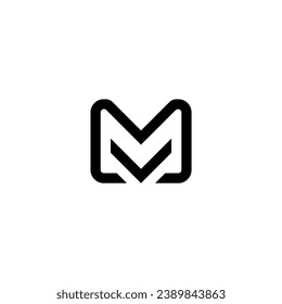 Logo m initial m company group business corporation