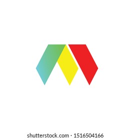 logo M initial logo design