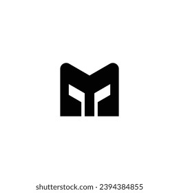 Logo m initial m design competition technology