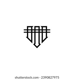 Logo m meta electric company building construction