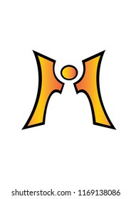 Logo M orange