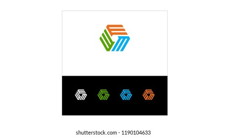 logo m technology internet 