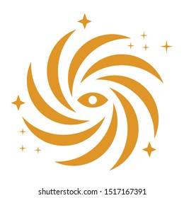 Logo Magic Night With Eyes
