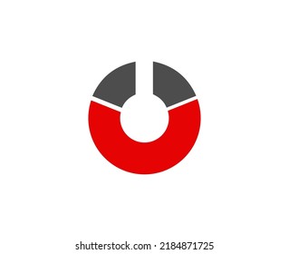 
Logo Abstrakter Buchstabe O