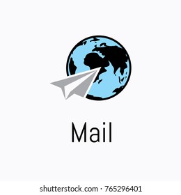 logo of mail send.
