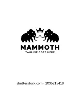 Logo Mammoth for company premium vector