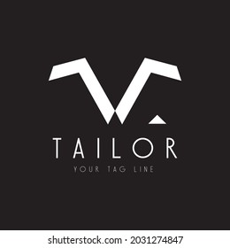 logo for man fashion and tailors 