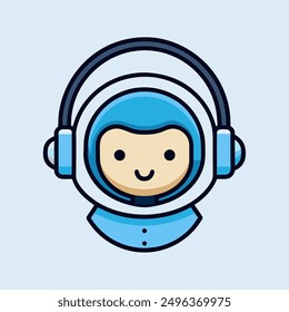logo of a man in headphones