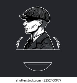 Logo for a man store