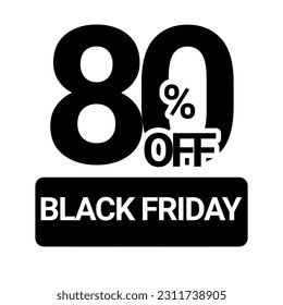 Logo marketing sales rebate 5 10 15 20 25 30 35 40 45 50 55 60 70 80 90 percent black and white style simple and elegant 