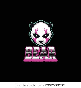 logo mascot emblem for bear 
