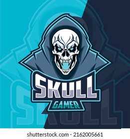 Logo Mascot Skull | illustration vector