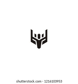 logo mask abstract