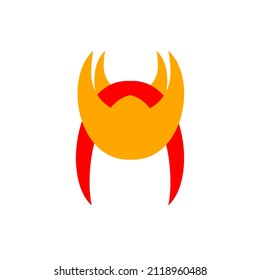 logo mask, vector, minimalism, branding