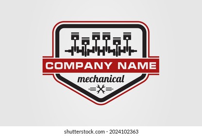 Logo mechanical for auto service, auto body and other work.