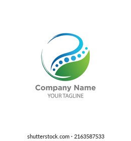 logo Medical orthopedic spine. Treatment for orthopedic traumatology.EPS 10