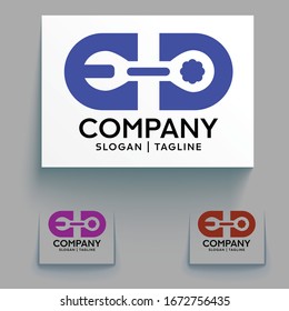 Logo mega collection, abstract geometric business icon set