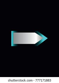 Logo metal arrow