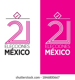 Logo for the Mexico 2021 elections
