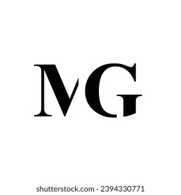 Logo MG Erstmalige MG Unternehmen moderne Gruppe Design vektor Illustrationsbroker