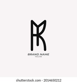 Logo Minimalist Letter KY Logo Design Icon
