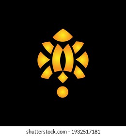 ESTILO DE LÍNEA MONOLINE MONOGRAM DE LOGO MINIMALISTA