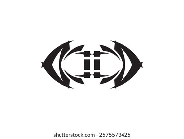 Logo Minimilistic Elegant Sleek Design Abstract Vector Template