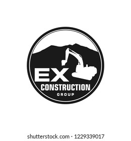 logo for mining and contruction