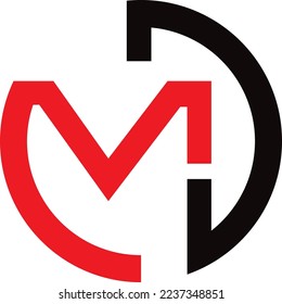 Logo with MJ or MI Letter