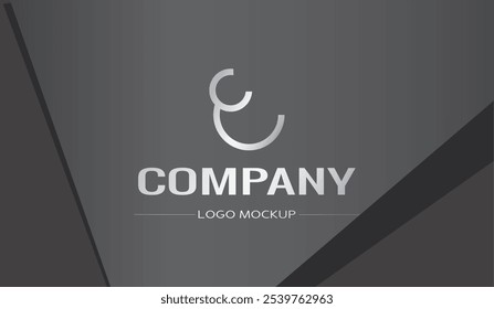 Logo Mockup 3D Sign on Board Billboard Mockup Signage para Publicidade de Publicidade ao ar livre