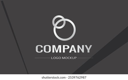 Logo Mockup 3D Sign on Board Billboard Mockup Signage para Publicidade de Publicidade ao ar livre