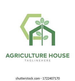 Logo for modern agriculture house