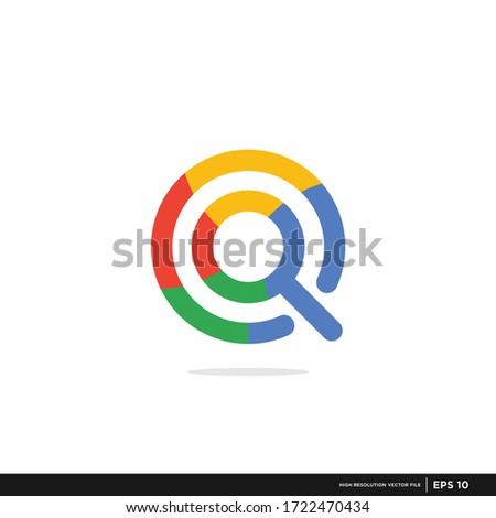 logo with a modern and clean search form