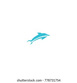 Logo Modern dolphin