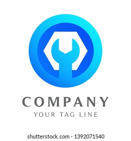 the logo of modern garage equipment