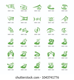 logo money Dollar design vector on white background