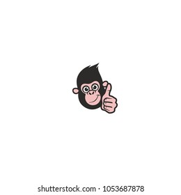 Logo monkey nice