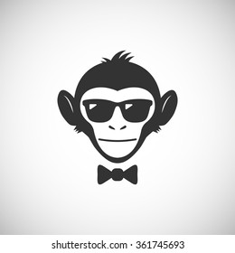 Logo Monkey In Sunglasses