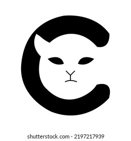 LOGO MONOGRAM, LOGO CHARACTER, CAT LOGO