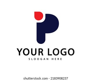 
A logo with a monogram concept and a modern letter P, this logo is suitable for food and beverage businesses or as a personal logo.