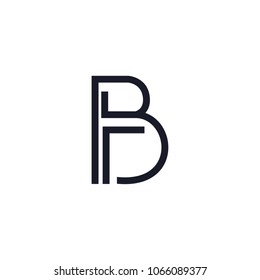 Logo Monogram Letter B