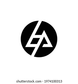 Logo Monogram Letter B P