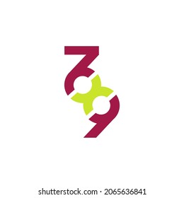 The logo is a monogram from number seven, eight and nine.